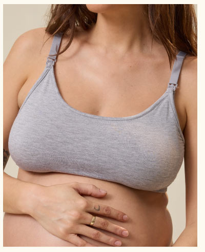 French Terry Maternity & Nursing Bralette