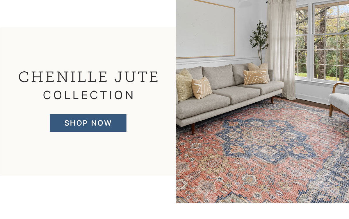 Chenille Jute Collection