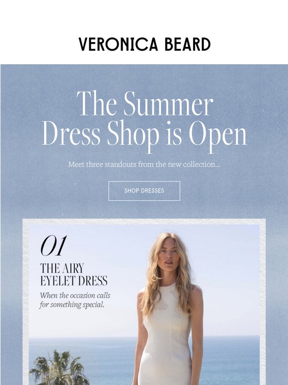 The Summer Dress Shop is open