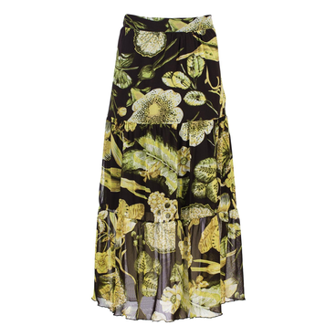 Sheer Tiered Skirt