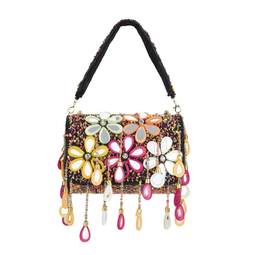 Beaded Floral Bag