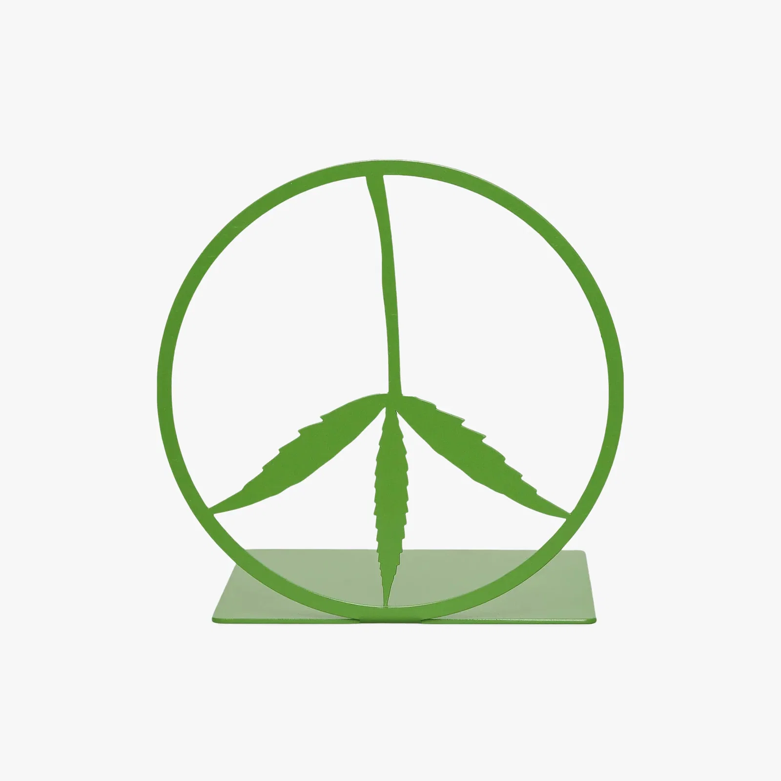Image of Mister Green Trifecta Bookends / Green