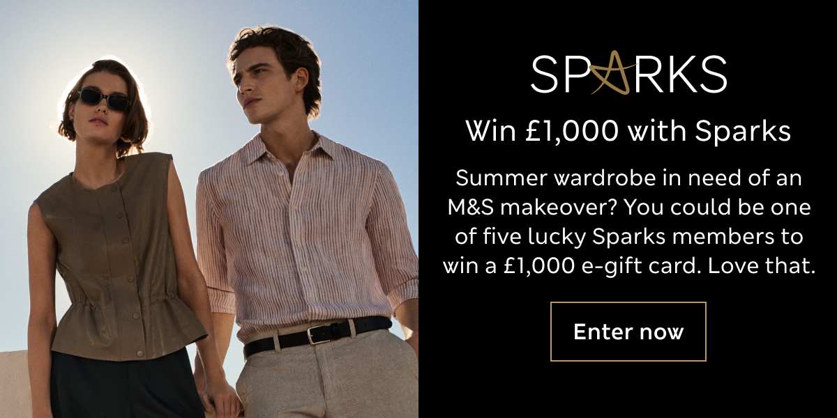 Win a £1,000 e-gift card with Sparks