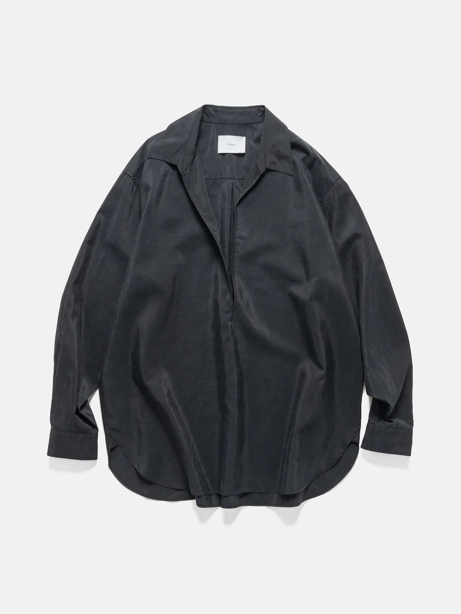Image of Nylon Skipper Shirt Black