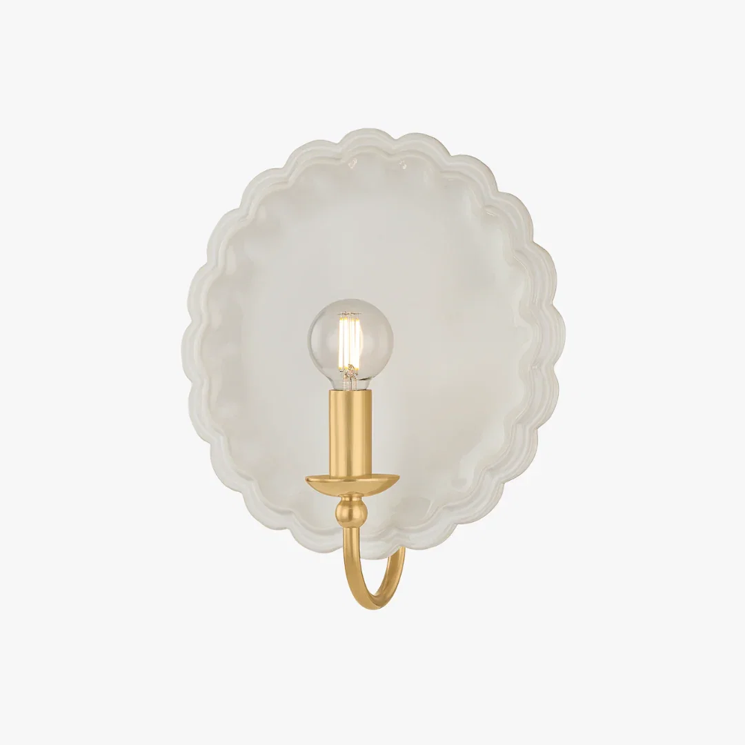 Image of Pierce Ivory Wall Sconce