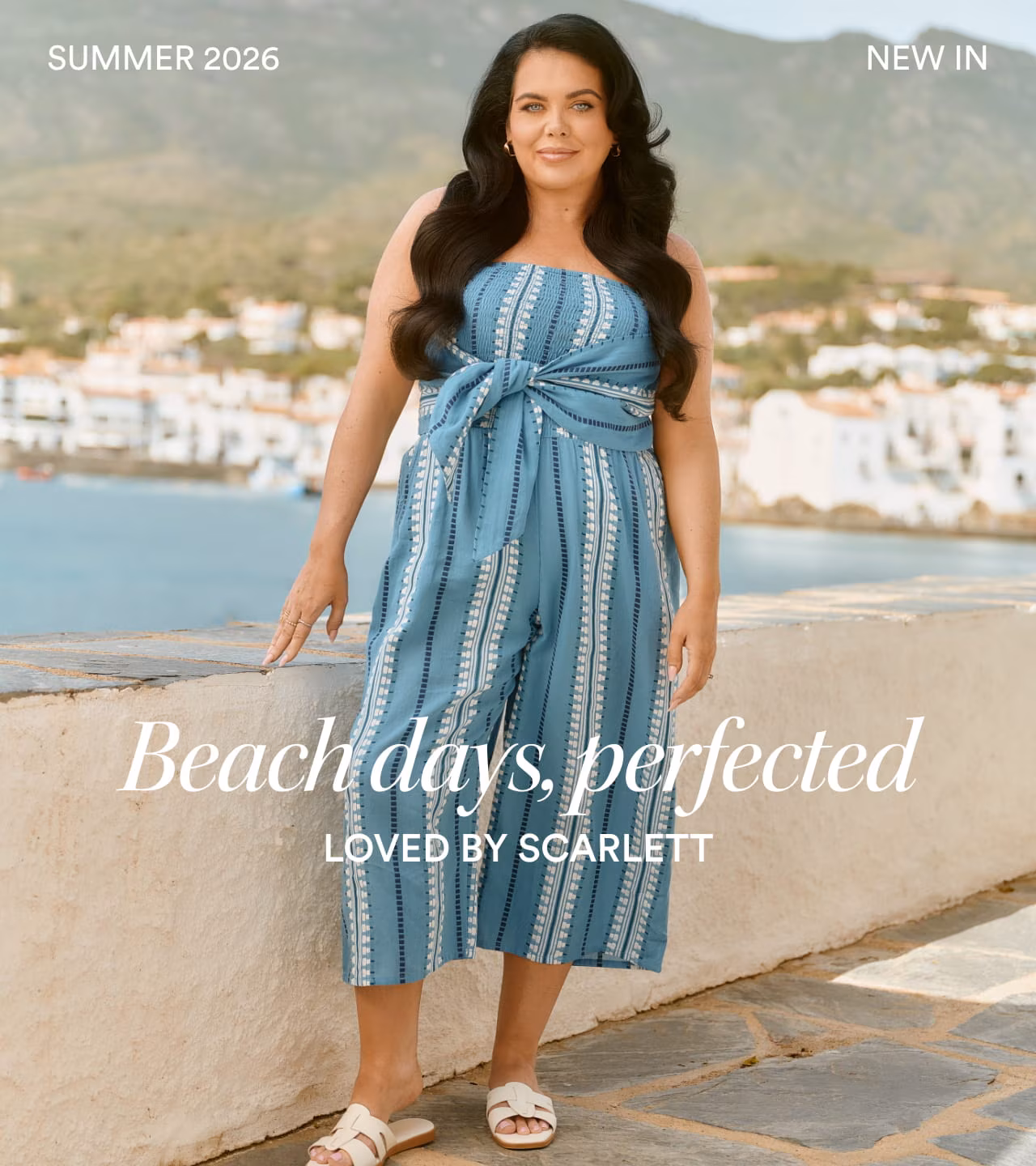 Beach days, perfected. Loved by Scarlett