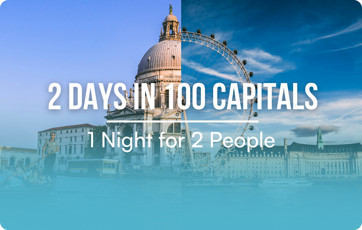 2 Days in 100 Capitals