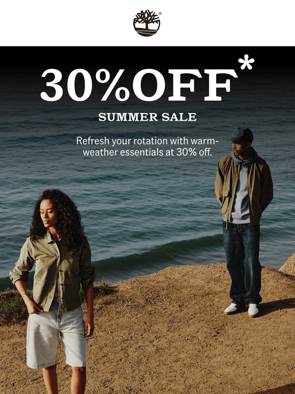 30% Off Summer Sale Starts NOW.