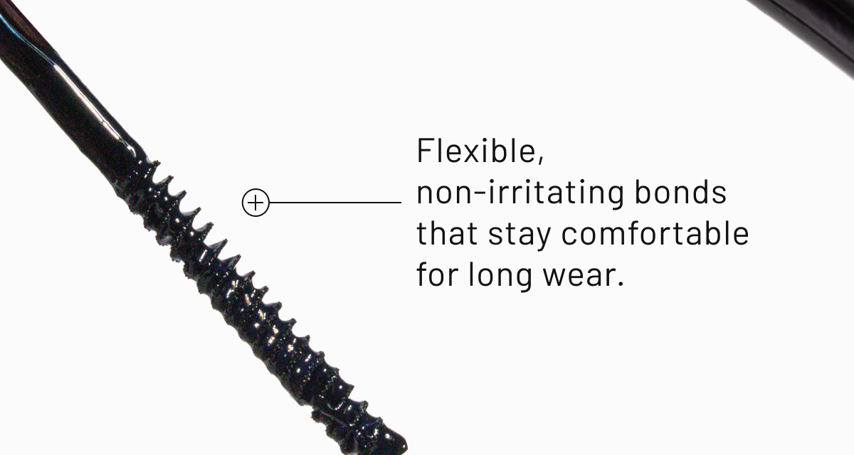 Flexible, non-irritating bonds