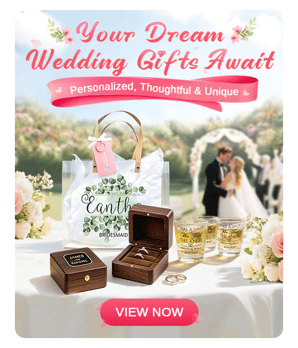 Your Dream Wedding Gifts Await Personalized, Thoughtful & Unique
