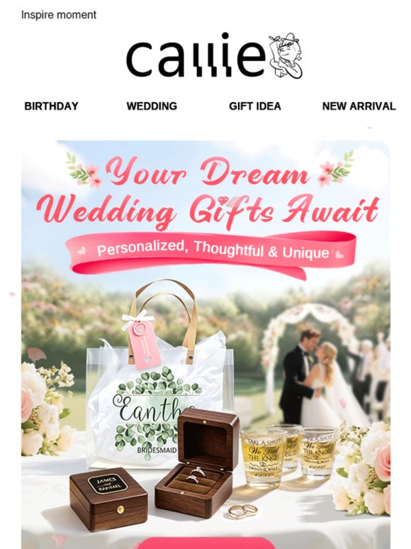 Your Dream Wedding Gifts Await