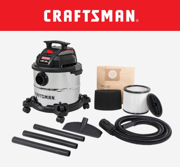 $59.99* Wet/Dry Vacuum