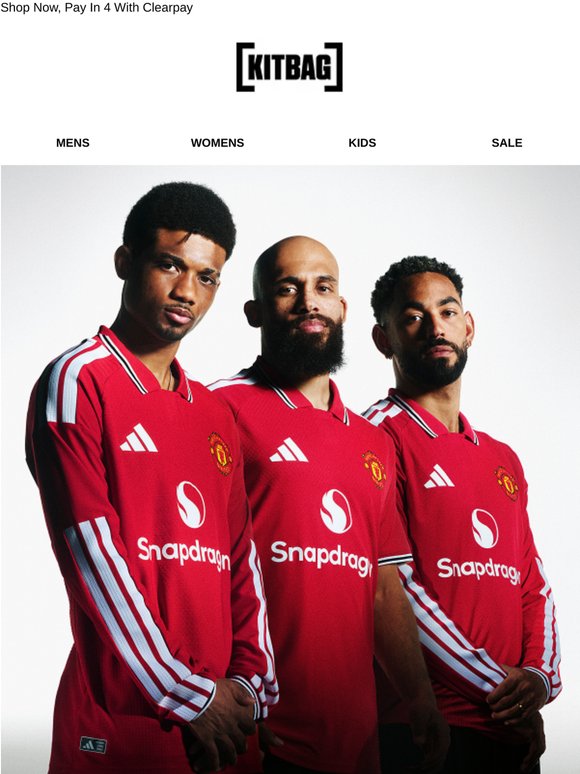 United’s New Home Kit Just Dropped 🔥