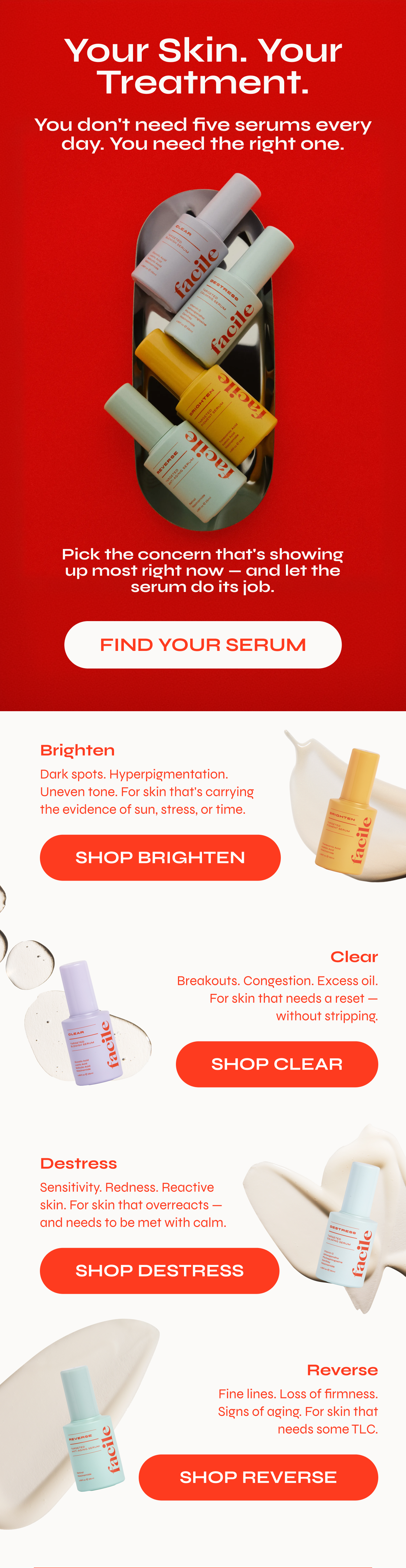 Facile - Find your Serum
