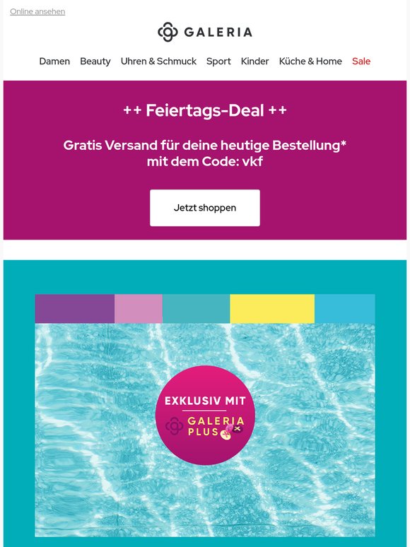Nur heute: Gratis Versand für deine Bestellung 🤩