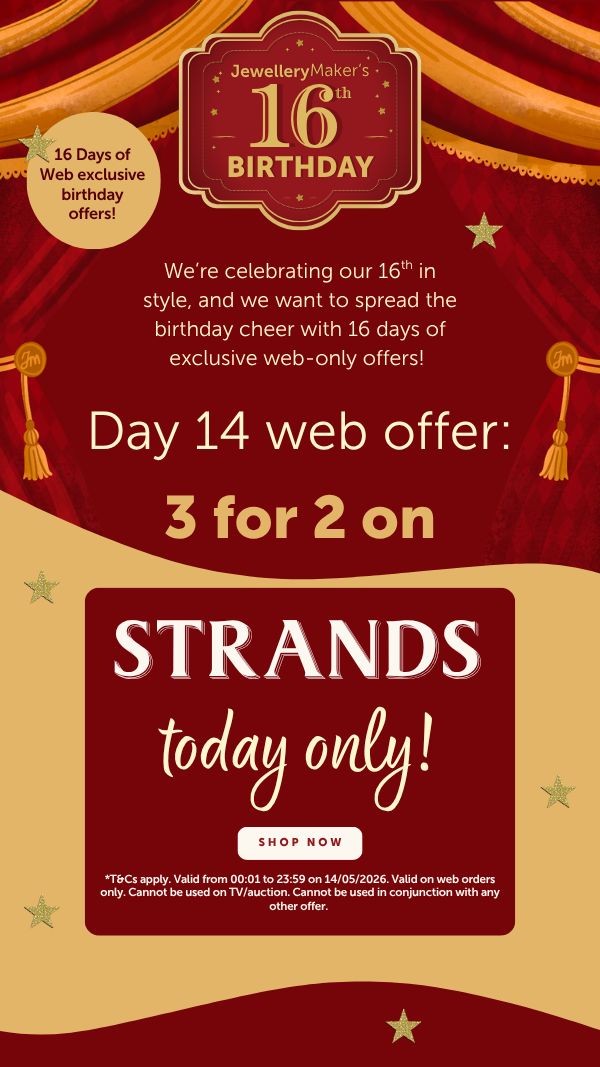 3 for 2 on gemstone strands