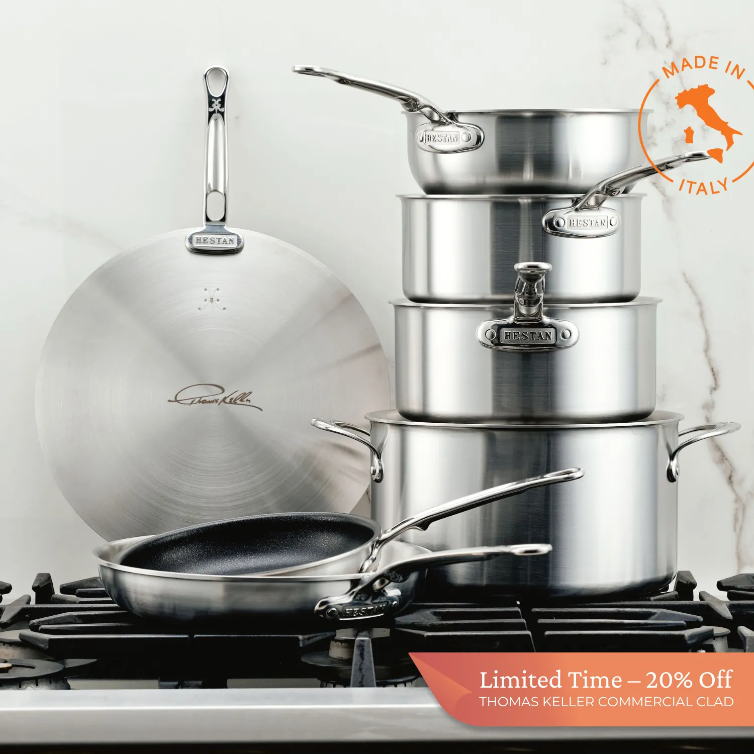 Image of Stainless Steel 7-Piece Cookware Set