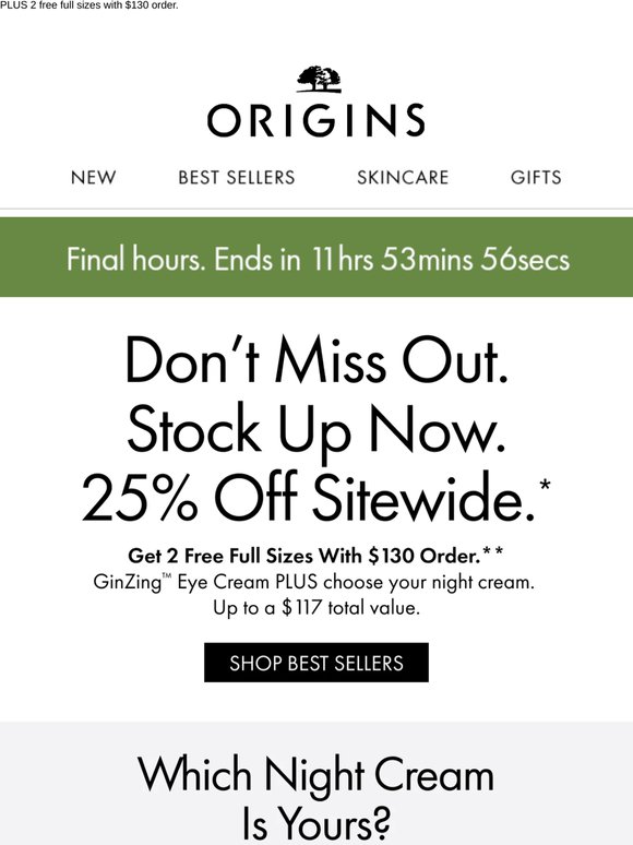 This SALE 😍 25% off ENDS TONIGHT.