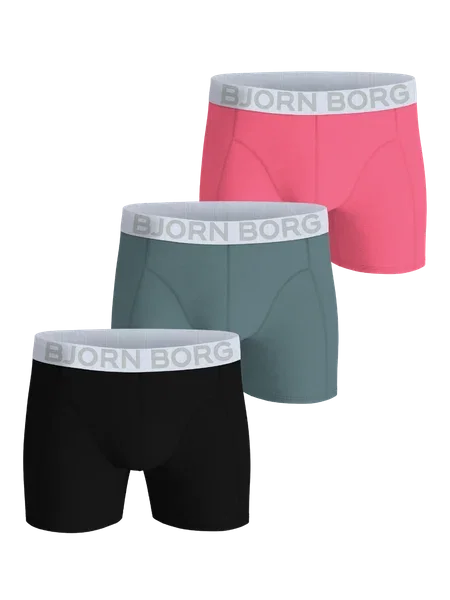 Organic Cotton Stretch Boxers 3-pack