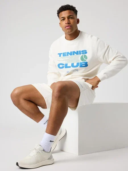 Borg Classic Print Sweatshirt