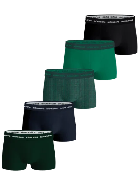 Cotton Stretch Trunks 5-pack