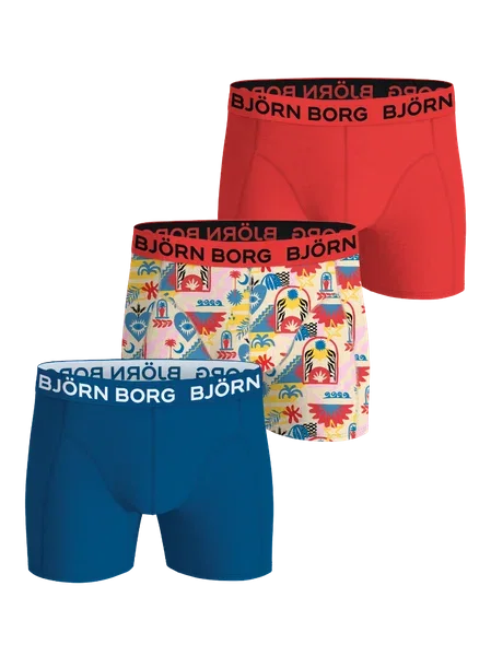 Cotton Stretch Boxers 3-pack