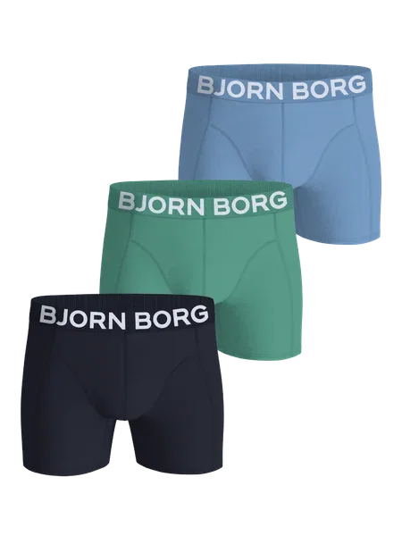 Organic Cotton Stretch Boxers 3-pack