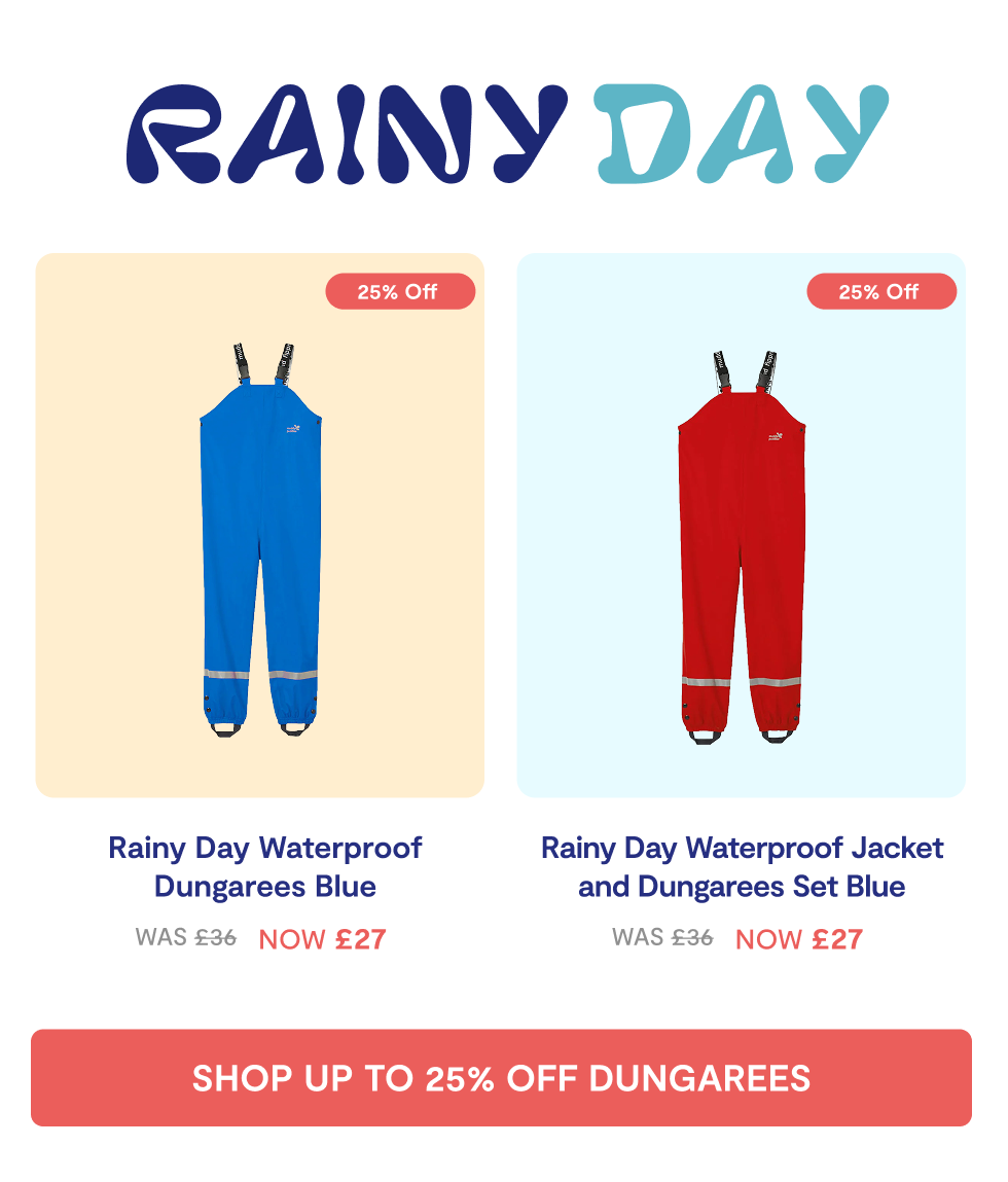 Rainy Day Dungarees - Now up to 25% Off