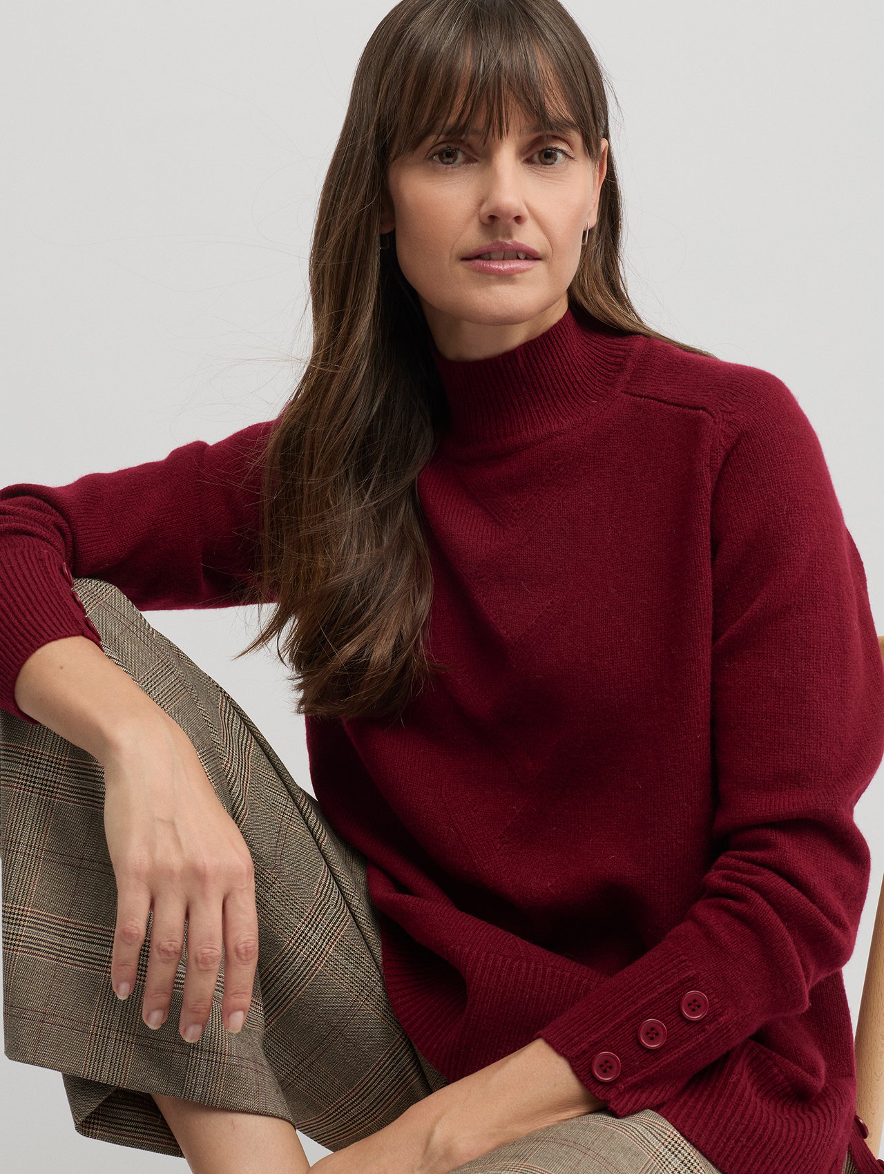 Shaft Knit CHERRY