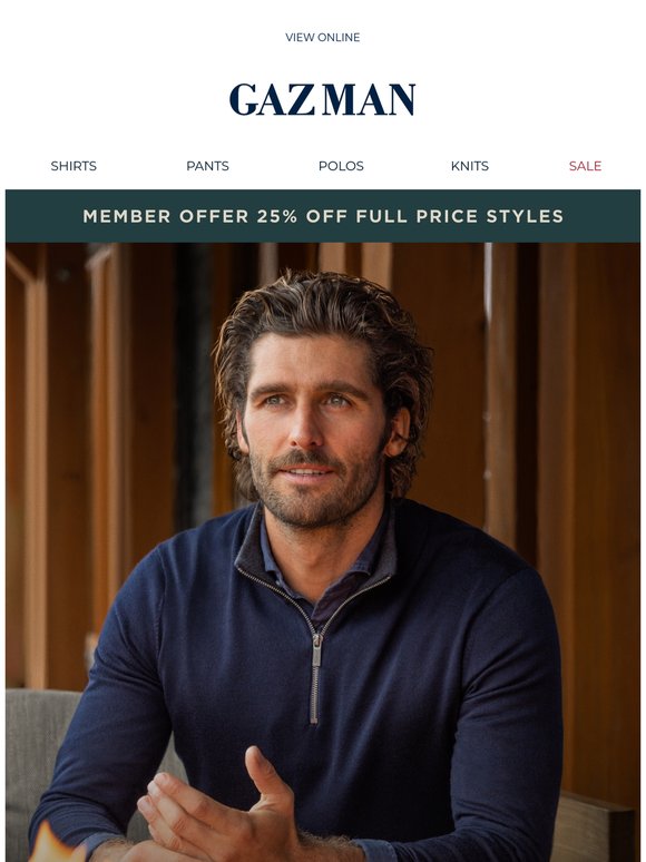 New in | The Half Zip Trend