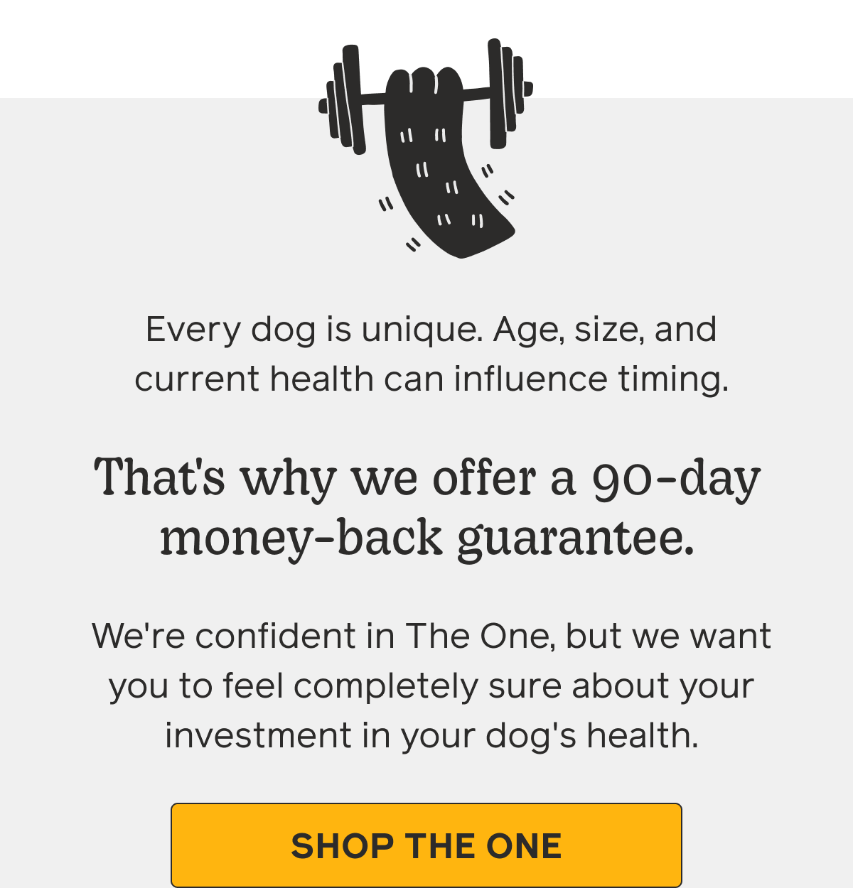 That's why we offer a 90-day money-back guarantee
