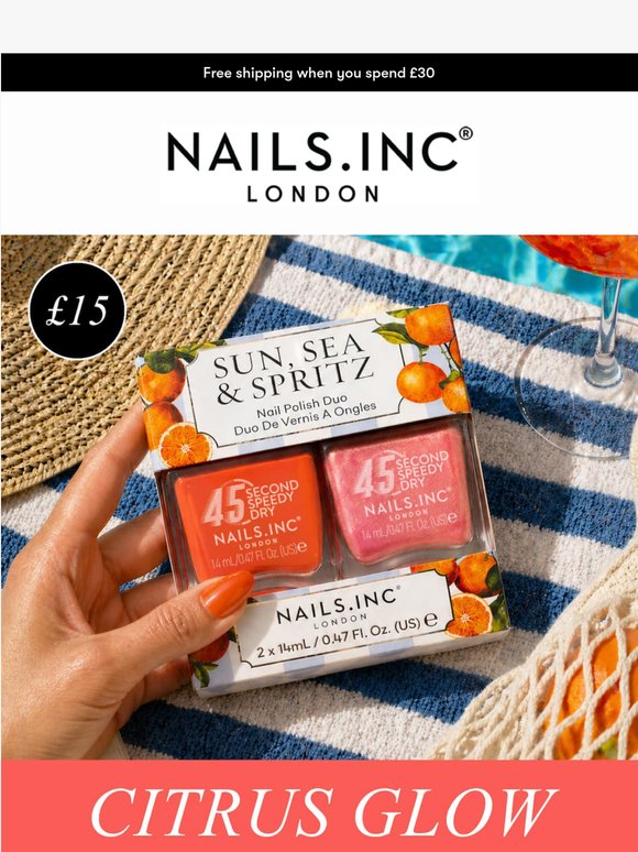 Sun, Sea & Spritz All Season Long 🍊