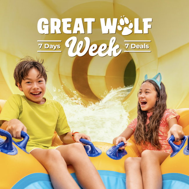 Great Wolf Week: 7 Days, 7 Deals