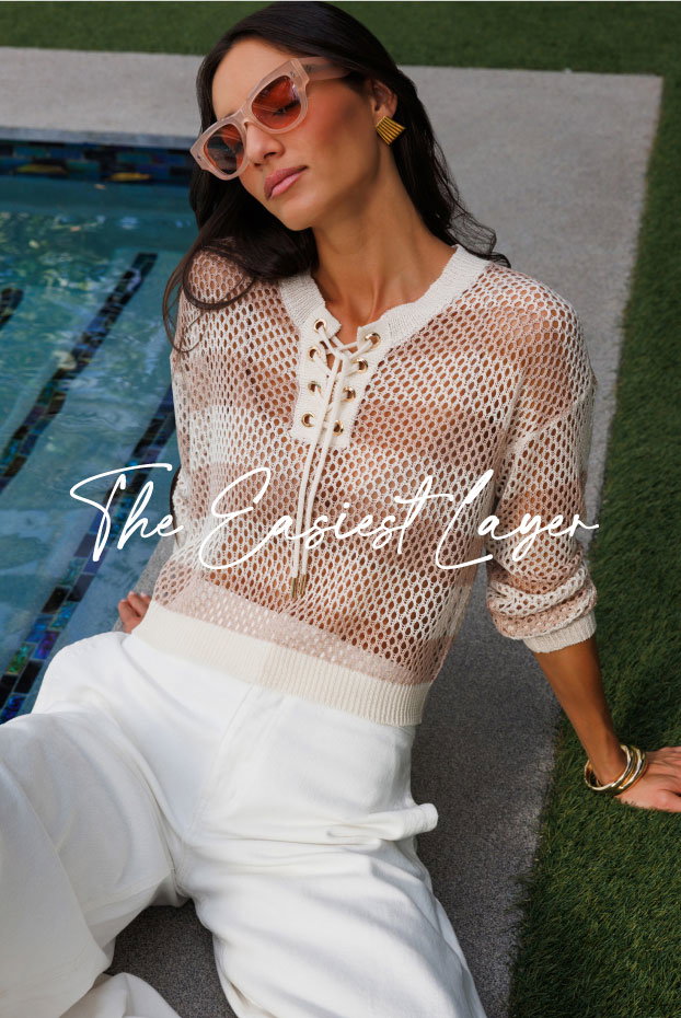 The Easiest Layer >> Shop Summer Knits