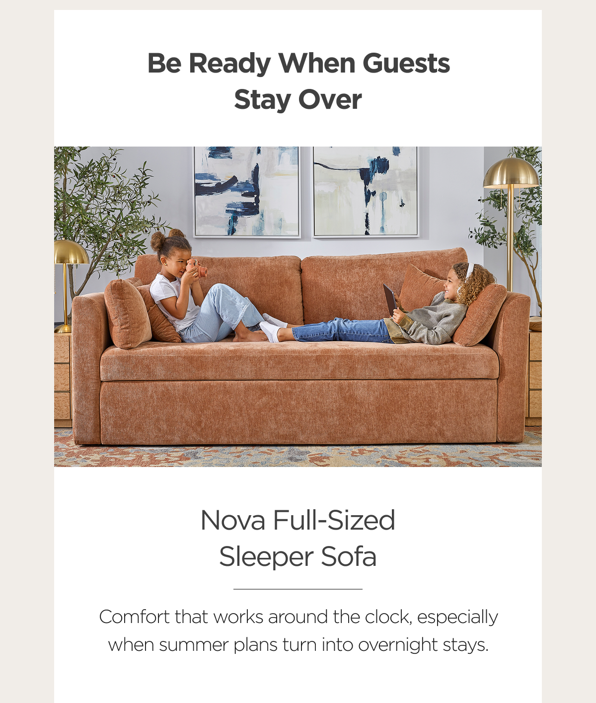 Nova Full-Sized Sleeper Sofa