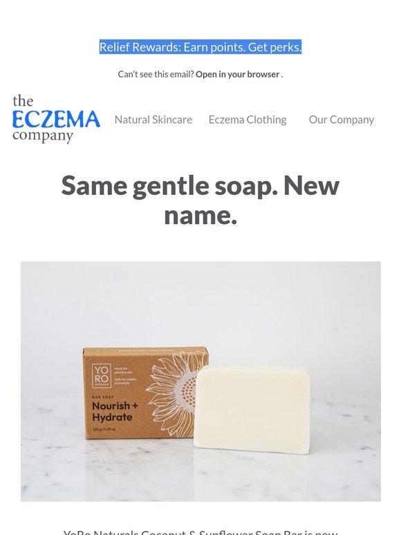 New name. Same 3-ingredient formula.