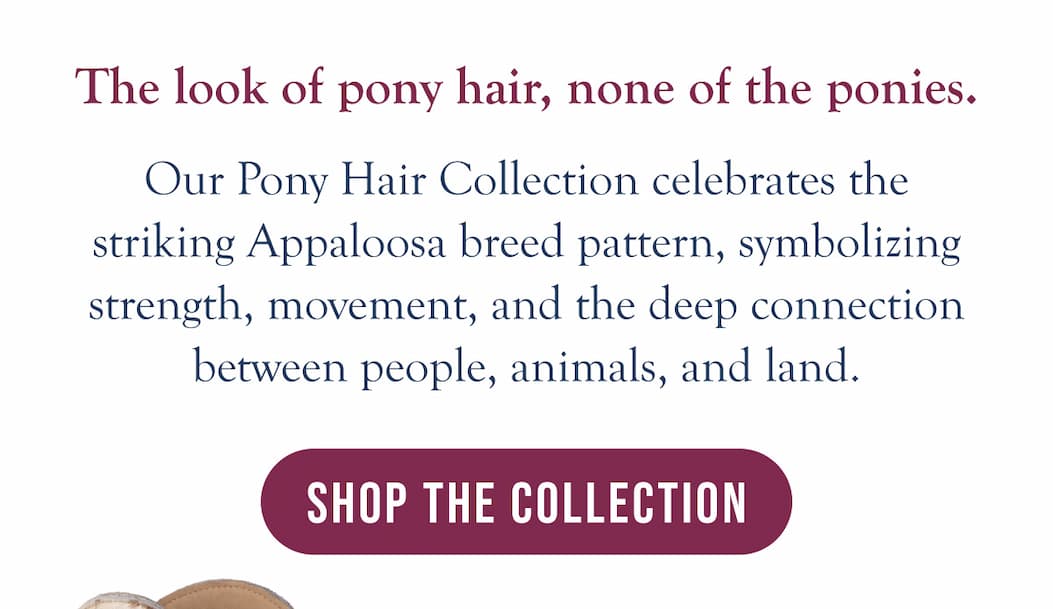 The look of pony hair, non of the ponies.