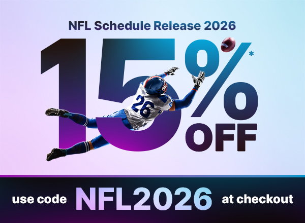 Use Code NFL2026 At Checkout