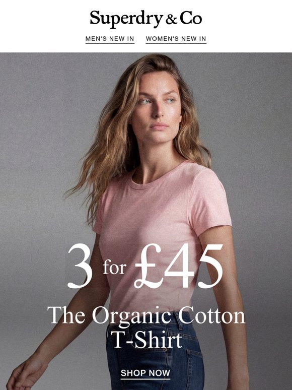 3 for £45 | Warm Weather Essential
