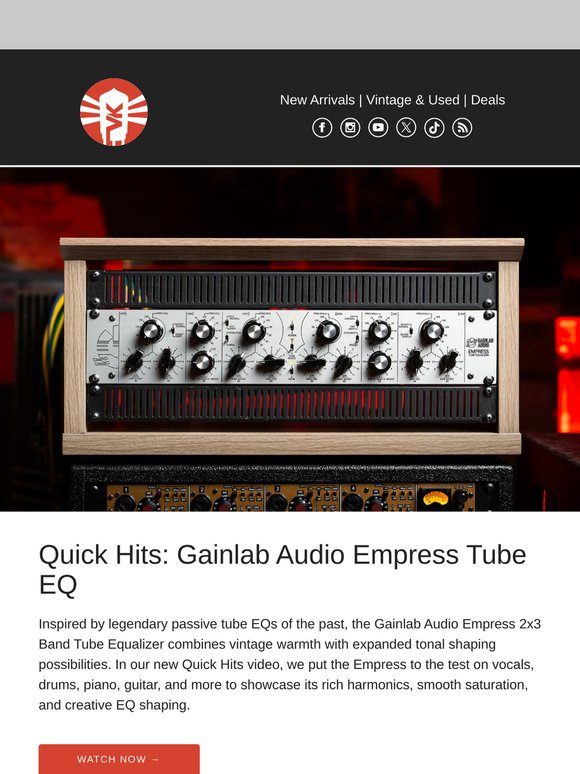 Fresh Vintage Gear Drop: Neumann U48