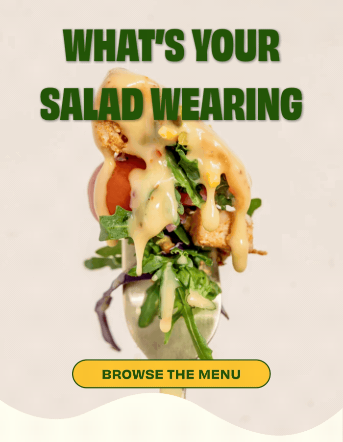 What's your salad wearing