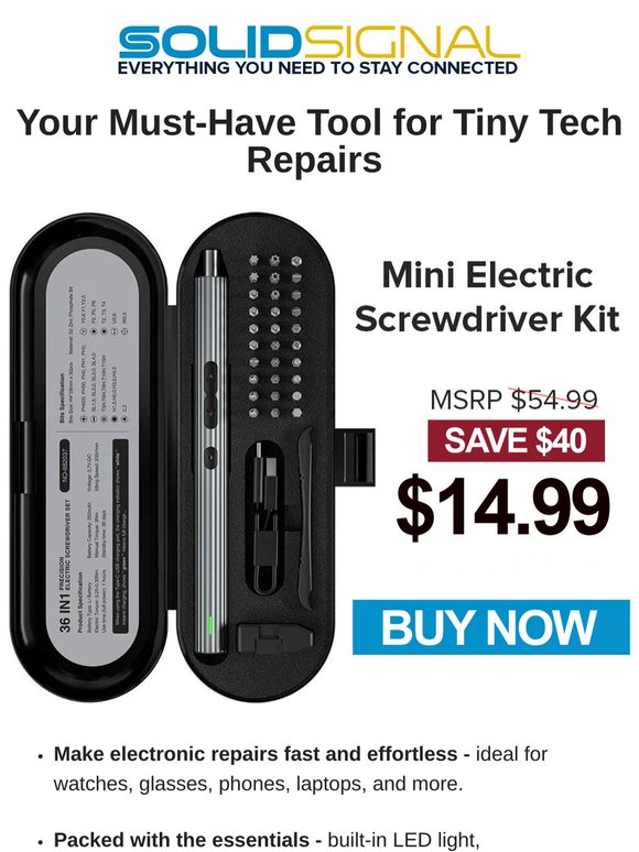 The Perfect Tool for DIYers and Tech Lovers!
