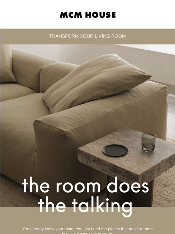 The room does the talking.