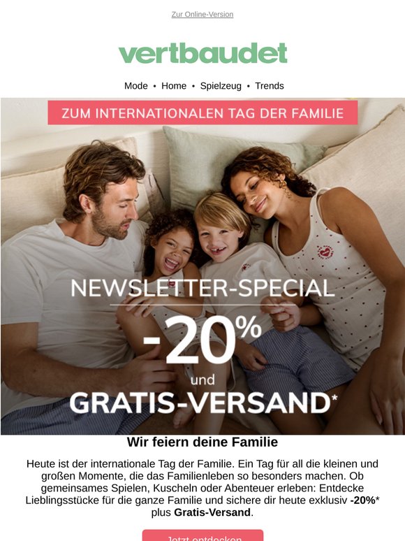 Dein Geschenk zum Tag der Familie 🎁