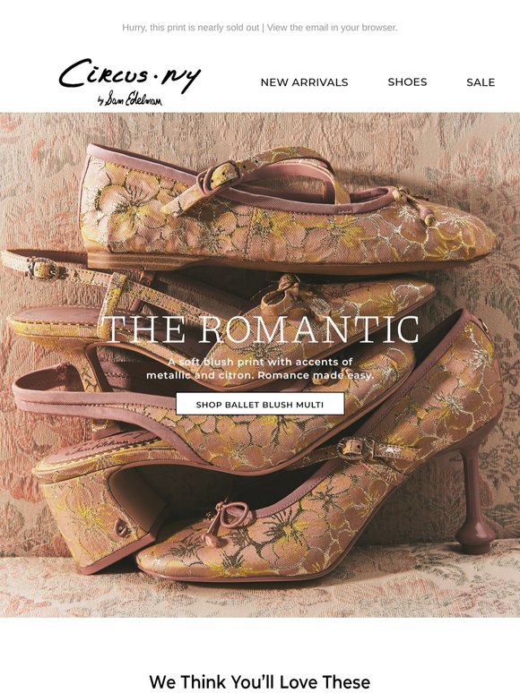 For the Romantic: Ballet Blush