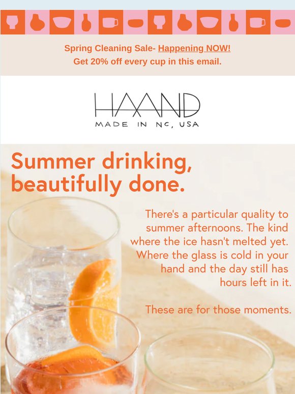 All these cups on sale- NOW!
