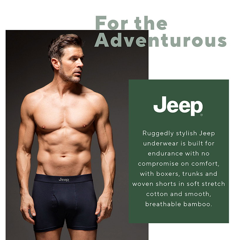 For the Adventurous! - Jeep brand boxers and trunks socks at SOCKSHOP