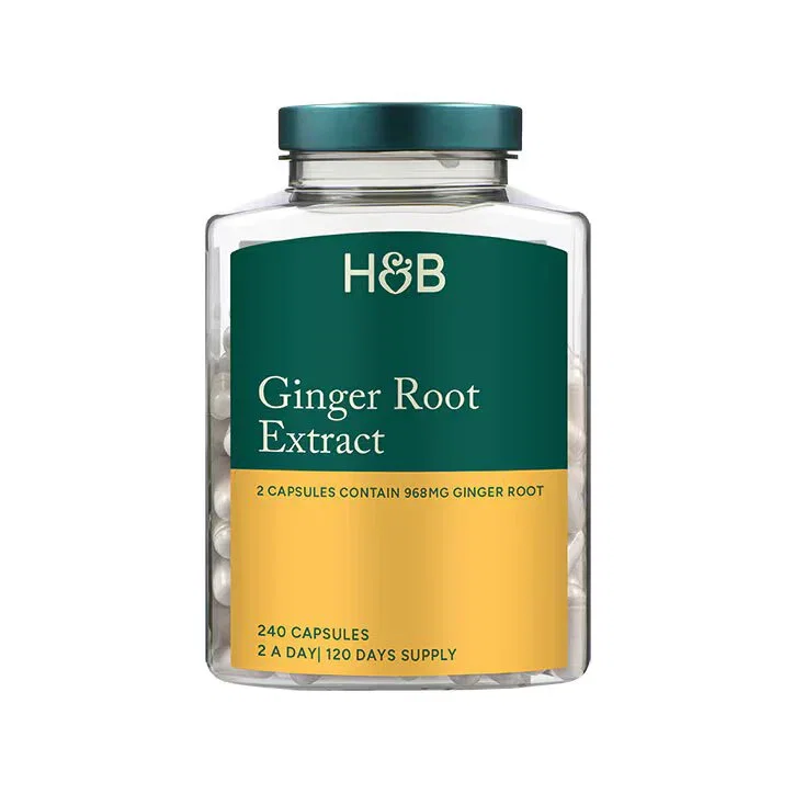 Holland and Barrett Extracto de Raíz de Jengibre cápsulas