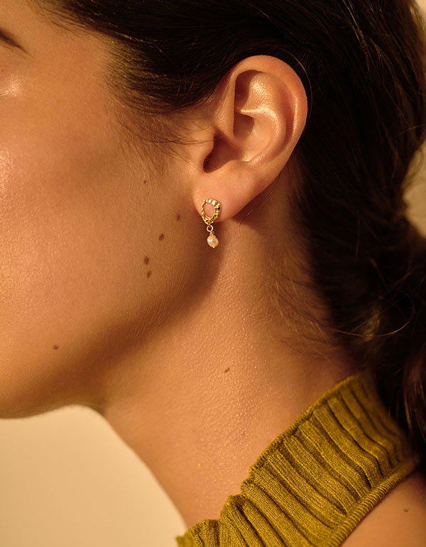 Dio Recycled Gold Earrings