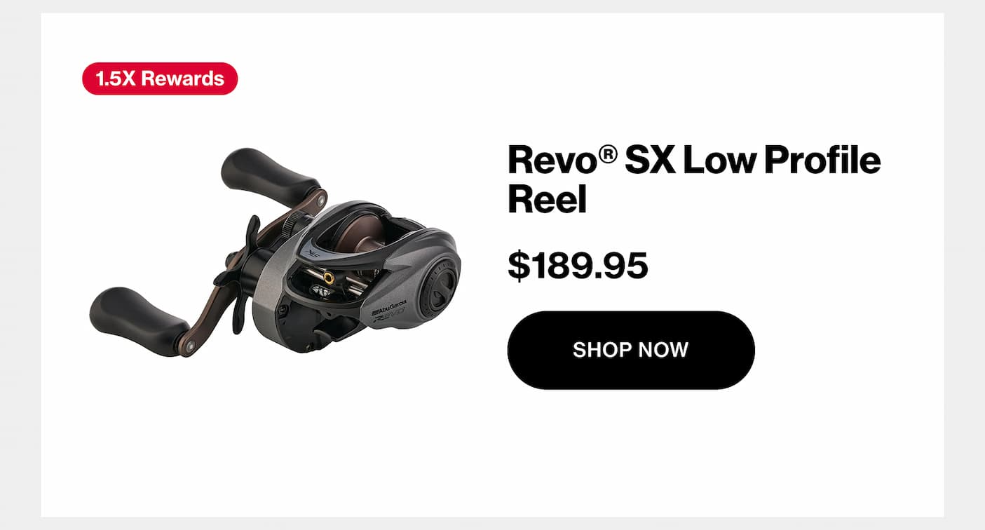 Revo SX Low Profile Reel